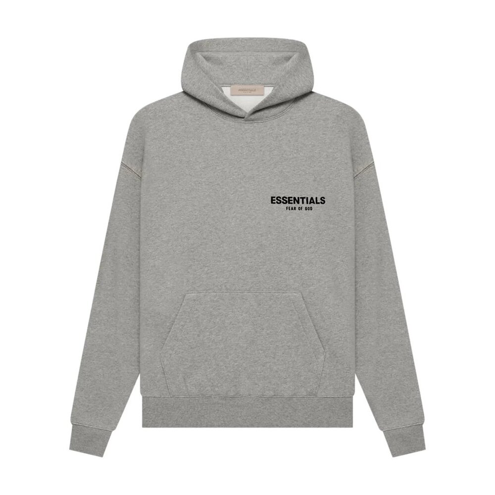 Fear of God Essentials Hoodie Grey Dark Oatmeal Size XS
